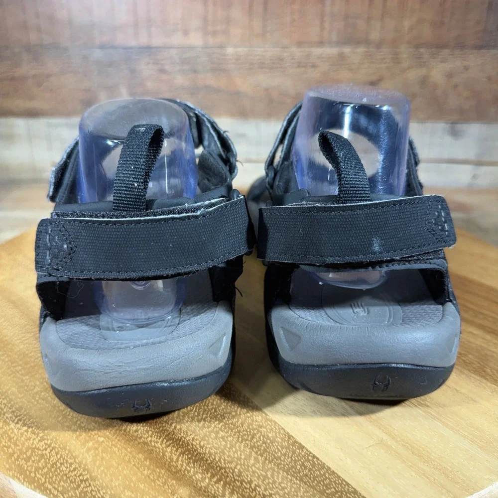 Teva Meacham Sandals Mens 10 Black Sport Universal Hiking Water 1110392 Beach
